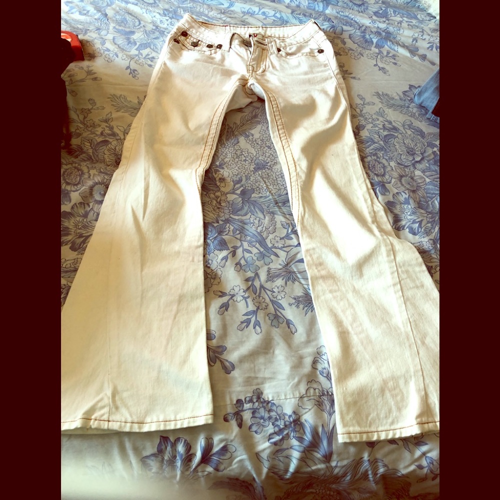 Vintage true religion bell bottom pants